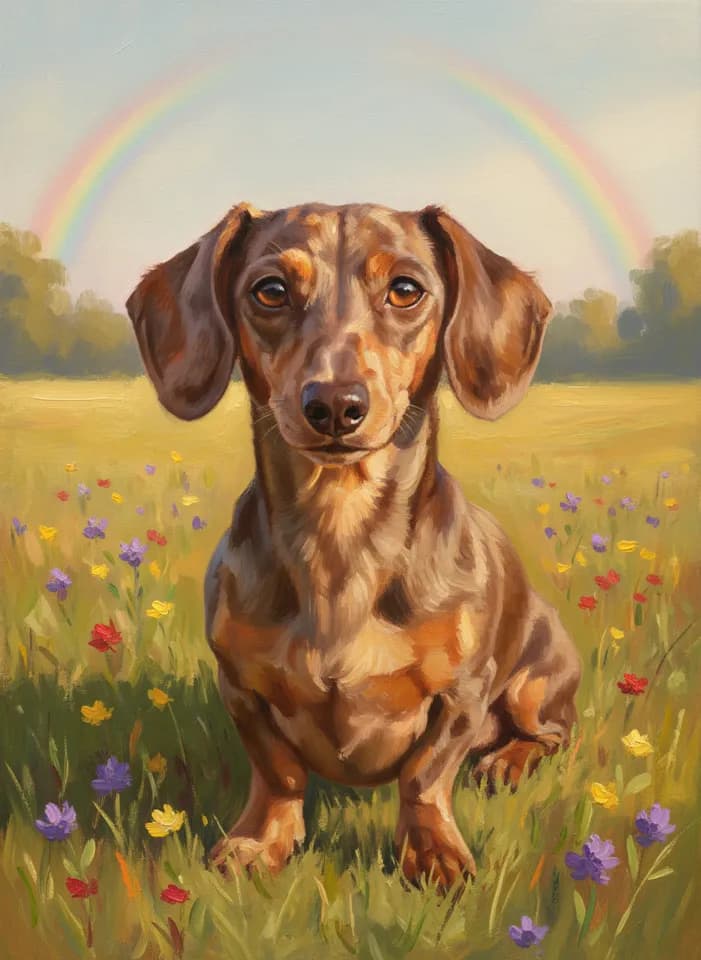 Memorial Meadow pet portrait